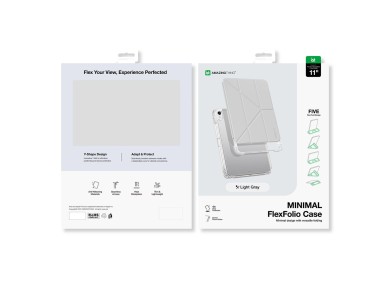 AmazingThing Minimal Case for iPad Air 11" M2/M3/M4 (2024/2025/2026) - gray AmazingThing Minimal Case for iPad Air 11" M2/M3/M4 (2024/2025/2026) - gray