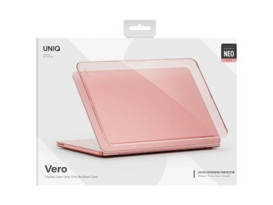 Uniq Vero Case for MacBook Neo - Translucent Pink Uniq Vero Case for MacBook Neo - Translucent Pink