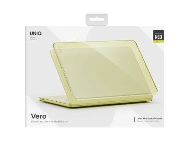 Uniq Vero Case for MacBook Neo - Translucent Yellow Uniq Vero Case for MacBook Neo - Translucent Yellow