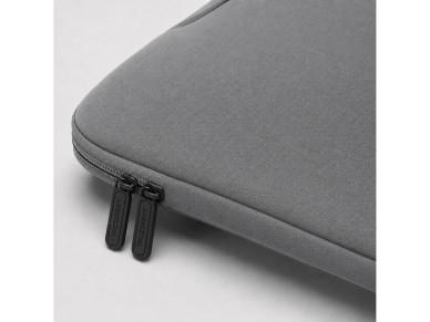 Capa para laptop Wozinsky WNL-17G de 17,3" em neoprene - Cinza