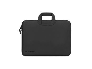 Bolsa para laptop Wozinsky WNT-15B de 15,6" com alça retrátil de neoprene - Preta Bolsa para laptop Wozinsky WNT-15B de 15,6" com alça retrátil de neoprene - Preta
