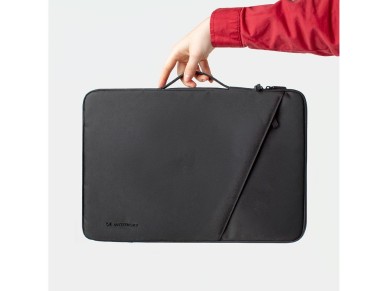 Bolsa para laptop Wozinsky WTNP-17B de 17" com al�a retr�til - Preta