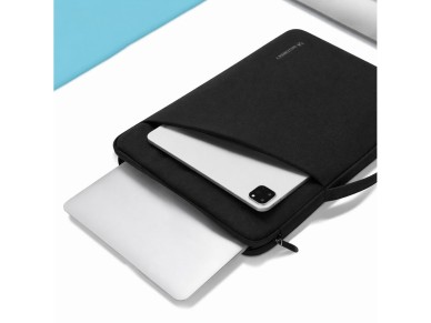 Bolsa para laptop Wozinsky WTNP-17B de 17" com alça retrátil - Preta Bolsa para laptop Wozinsky WTNP-17B de 17" com alça retrátil - Preta