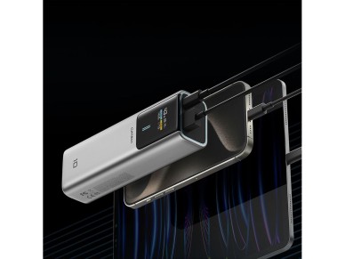 CUKTECH CKPB100PGLBL Powerbank 150W 10000mAh USB-C USB-A - Gris