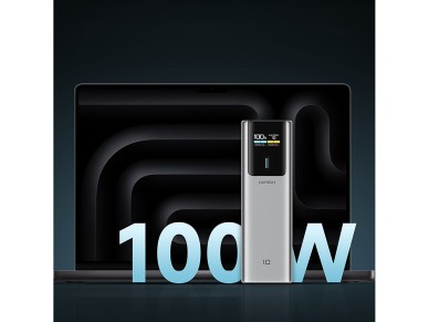 CUKTECH CKPB100PGLBL Powerbank 150W 10000mAh USB-C USB-A - Gris