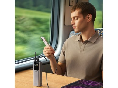 CUKTECH CKPB100PGLBL Powerbank 150W 10000mAh USB-C USB-A - Gris