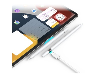 Lápiz óptico capacitivo Acefast V3 para iPad con carga inalámbrica y 2 puntas intercambiables - Blan Lápiz óptico capacitivo Acefast V3 para iPad con carga inalámbrica y 2 puntas intercambiables - Blan