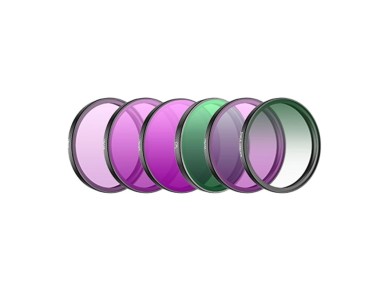 Filter set for DJI Action 6 (CPL/ND8/16/32/64/Black Mist 1/4) Filter set for DJI Action 6 (CPL/ND8/16/32/64/Black Mist 1/4)