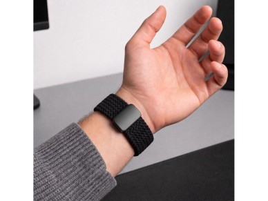 Pulseira Tech-Protect NylonMag para Samsung Galaxy Watch 40/44/46mm - Preta Pulseira Tech-Protect NylonMag para Samsung Galaxy Watch 40/44/46mm - Preta