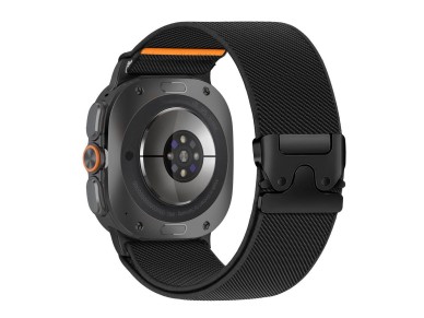 Tech-Protect Nylon Clasp for Samsung Galaxy Watch Ultra 47mm - Black