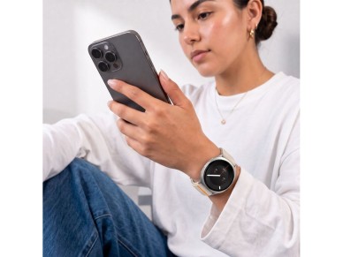 Pulseira Tech-Protect de nylon com fecho para Samsung Galaxy Watch 40/44/46 mm - Bege