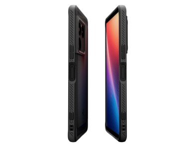 Capa Spigen Rugged Armor para Sony Xperia 1 VIII - Preto Fosco Capa Spigen Rugged Armor para Sony Xperia 1 VIII - Preto Fosco
