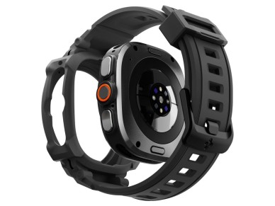 Spigen Rugged Armor Pro Case Strap for Samsung Galaxy Watch Ultra 2 2026 47mm - Matte Black Spigen Rugged Armor Pro Case Strap for Samsung Galaxy Watch Ultra 2 2026 47mm - Matte Black