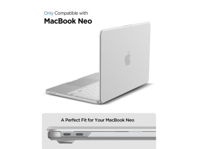 Capa Spigen AirSkin para MacBook Neo 13" 2026 - Transparente Fosca Capa Spigen AirSkin para MacBook Neo 13" 2026 - Transparente Fosca