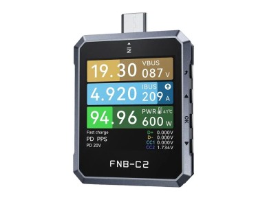 Testador USB FNIRSI FNB-C2 Testador USB FNIRSI FNB-C2