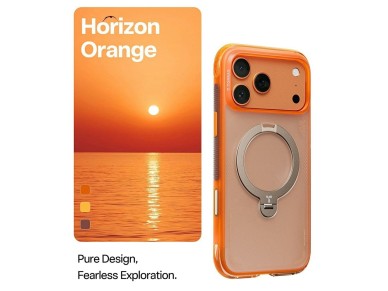 Torras - Ostand Spin Air Series - iPhone 17 Pro - Orange Horizon