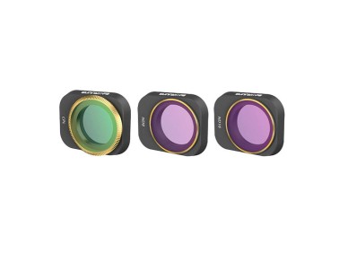Conjunto de 3 filtros CPL+ND8+ND16 Sunnylife para DJI Mini 3 Pro (MM3-FI415) Conjunto de 3 filtros CPL+ND8+ND16 Sunnylife para DJI Mini 3 Pro (MM3-FI415)