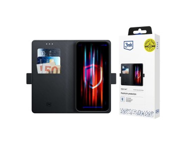 3mk Wallet Case for Samsung Galaxy S25+ - Black 3mk Wallet Case for Samsung Galaxy S25+ - Black