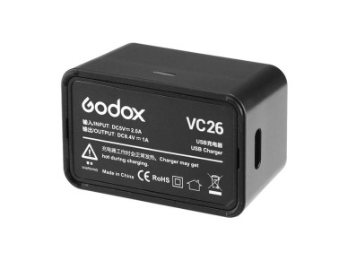 GODOX VC26 Battery Charger for the V1 AD100PRO GODOX VC26 Battery Charger for the V1 AD100PRO