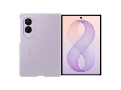 Capa magn�tica de silicone Samsung para Samsung Galaxy Z Fold 8 compat�vel com MagSafe + 2 pel�culas
