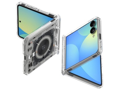 Spigen Ultra Hybrid Pro MagSafe Case for Samsung Galaxy Z Flip 8 Neo One - Gray/Black