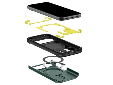 Funda Spigen Tough Armor Mag MagSafe para Google Pixel 11 - Verde oscuro Funda Spigen Tough Armor Mag MagSafe para Google Pixel 11 - Verde oscuro