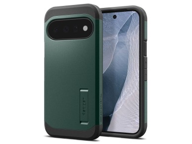 Funda Spigen Tough Armor Mag MagSafe para Google Pixel 11 - Verde oscuro Funda Spigen Tough Armor Mag MagSafe para Google Pixel 11 - Verde oscuro