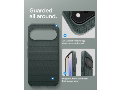 Funda Spigen Liquid Air Mag MagSafe para Google Pixel 11 Pro XL - Verde oscuro