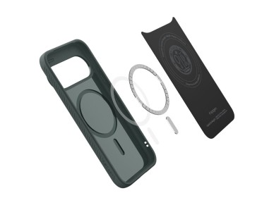 Funda Spigen Liquid Air Mag MagSafe para Google Pixel 11 Pro XL - Verde oscuro