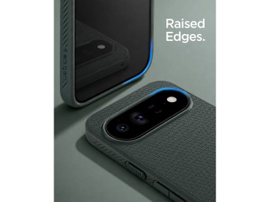 Funda Spigen Liquid Air Mag MagSafe para Google Pixel 11 Pro XL - Verde oscuro