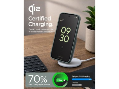 Funda Spigen Liquid Air Mag MagSafe para Google Pixel 11 Pro XL - Verde oscuro