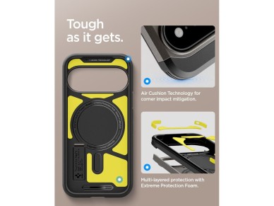 Funda Spigen Tough Armor Mag MagSafe para Google Pixel 11 Pro XL - Gris oscuro Funda Spigen Tough Armor Mag MagSafe para Google Pixel 11 Pro XL - Gris oscuro