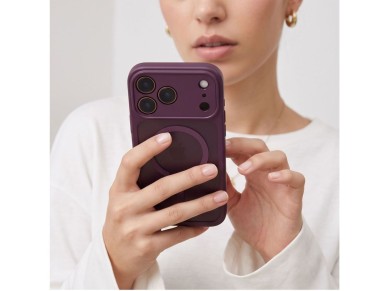 Tech-Protect BasicMag MagSafe Case for iPhone 17 Pro / 18 Pro - Burgundy Matte