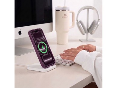 Tech-Protect BasicMag MagSafe Case for iPhone 17 Pro / 18 Pro - Burgundy Matte