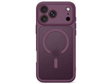 Tech-Protect BasicMag MagSafe Case for iPhone 17 Pro / 18 Pro - Burgundy Matte