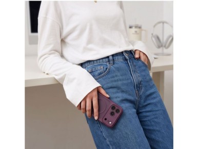 Tech-Protect BasicMag MagSafe Case for iPhone 17 Pro / 18 Pro - Burgundy Matte