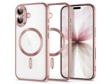 Tech-Protect MagFlex Case for iPhone 17 - Transparent Pink Tech-Protect MagFlex Case for iPhone 17 - Transparent Pink
