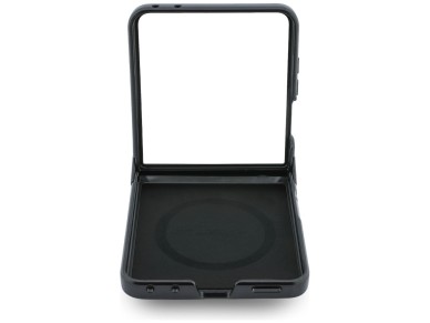 Karl Lagerfeld Karl&Choupette Pins MagSafe Case for Samsung Galaxy Z Flip 8 - Black Karl Lagerfeld Karl&Choupette Pins MagSafe Case for Samsung Galaxy Z Flip 8 - Black