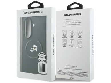 Karl Lagerfeld Karl&Choupette Pins MagSafe Case for Samsung Galaxy Z Fold 8 Ultra - Black Karl Lagerfeld Karl&Choupette Pins MagSafe Case for Samsung Galaxy Z Fold 8 Ultra - Black