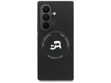 Karl Lagerfeld Karl&Choupette Pins MagSafe Case for Samsung Galaxy Z Fold 8 Ultra - Black Karl Lagerfeld Karl&Choupette Pins MagSafe Case for Samsung Galaxy Z Fold 8 Ultra - Black
