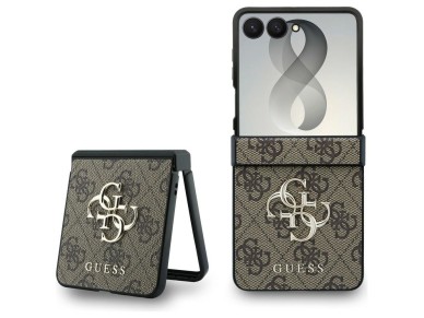 Guess Big 4G Logo Case for Samsung Galaxy Z Flip 8 - Brown Guess Big 4G Logo Case for Samsung Galaxy Z Flip 8 - Brown