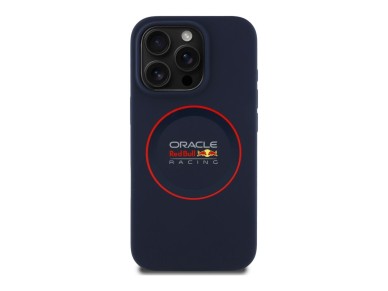 Red Bull RBHMP16X24SIILVR iPhone 16 Pro Max 6.9" hardcase navy Silicone Red Ring MagSafe
