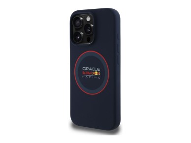 Red Bull RBHMP16X24SIILVR iPhone 16 Pro Max 6.9" hardcase navy Silicone Red Ring MagSafe