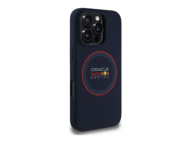 Red Bull RBHMP16X24SIILVR iPhone 16 Pro Max 6.9" hardcase navy Silicone Red Ring MagSafe