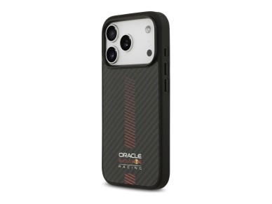 Capa Red Bull Kevlar Powerbar MagSafe para iPhone 17 Pro preta