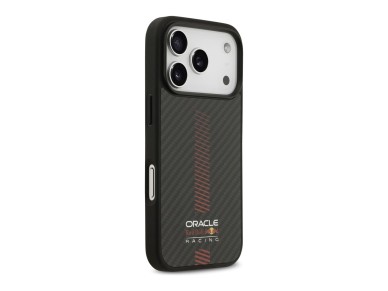 Capa Red Bull Kevlar Powerbar MagSafe para iPhone 17 Pro preta
