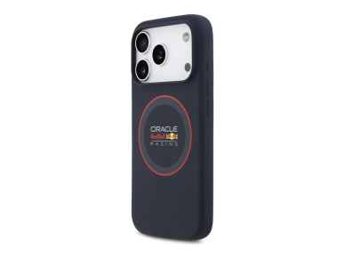 Red Bull Silicone Red Ring MagSafe Case for iPhone 17 Pro Navy Blue Red Bull Silicone Red Ring MagSafe Case for iPhone 17 Pro Navy Blue