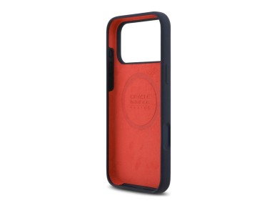 Capa MagSafe de silicone Red Bull Powerbar para iPhone 17 Pro Max Azul Marinho Capa MagSafe de silicone Red Bull Powerbar para iPhone 17 Pro Max Azul Marinho