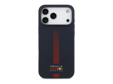 Capa MagSafe de silicone Red Bull Powerbar para iPhone 17 Pro Max Azul Marinho Capa MagSafe de silicone Red Bull Powerbar para iPhone 17 Pro Max Azul Marinho