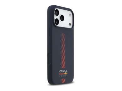 Capa MagSafe de silicone Red Bull Powerbar para iPhone 17 Pro Max Azul Marinho Capa MagSafe de silicone Red Bull Powerbar para iPhone 17 Pro Max Azul Marinho